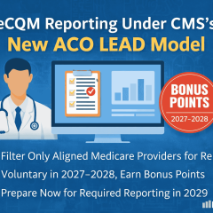 eCQM Quality Reporting Under CMS’s New ACO LEAD Model