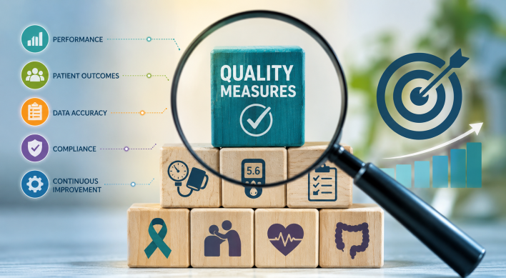 Quality measure blocks
